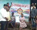 Durgaparameshwari Friends Club, Nandalike–Abbanadka donates rice to poor families